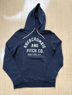 Abercrombie & Fitch ネイビーパーカー Mのサムネイル