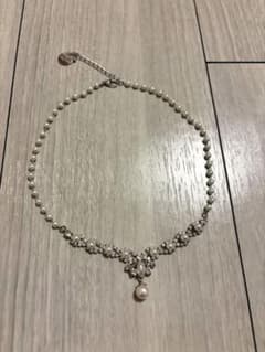 パール　ビジュー　ネックレス　ウエディング　結婚　パールピン　パールシールのサムネイル
