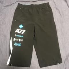 asics トレーニングパンツ　黒　Lサイズのサムネイル