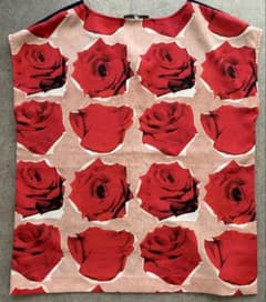Paul Smith 紺色　薔薇　ノースリーブ　38のサムネイル