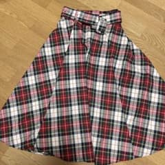 H &M  チェック柄　スカートのサムネイル