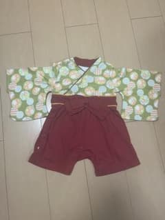 美品！袴ロンパース70～80センチのサムネイル