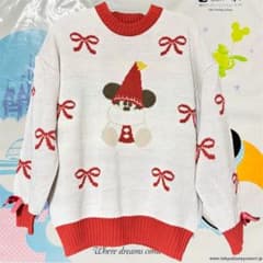 ディズニー 2025❗️クリスマス❗️リルリンリン❗️セーター 新品ダグ付き ディズニー⭐️クリスマス2025 リルリンリン セーター ニット 服