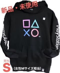 GU ビッグスウェットプルパーカ PlayStation プレステ 黒 パーカーのサムネイル