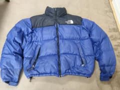 THE NORTH FACE ダウンジャケット 青黒のサムネイル