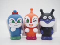 アンパンマン ミニソフビ人形 3種セットのサムネイル