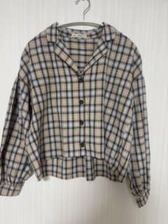 continuer de NICE CLAUP ブラウス　長袖　シャツ　チェックのサムネイル