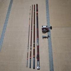クエ竿 NFT 翔 スーパージャンボ 5.0m （カーボン❗）竿のみ出品
