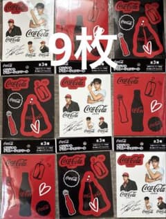SALE コカコーラ オリジナルデコレーションシール テテ BTS V 全3種のサムネイル