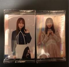 櫻坂ウエハースカード 菅井友香 ノーマルカード・レアカードのサムネイル