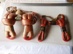 馬具 古式馬具 和装馬具 鞍 和鞍 三懸 さんがい 2個セット