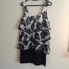 CECIL McBEE バラ柄ワンピースのサムネイル