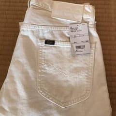 Lee 9分丈アンクルパンツ 白のサムネイル