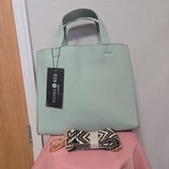 HUNDRED 2WAY ショルダーバッグ ミント 新品のサムネイル