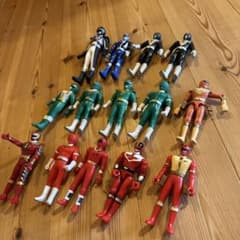 当時物】スーパー戦隊 ソフビ フィギュア 14体まとめ売り