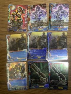 バディファイト ダークヒーローガチレア以上9枚セットのサムネイル
