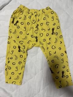 ジョージ　パンツ　イエロー　100センチ　GUのサムネイル