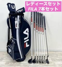 フィラ レディース ゴルフセット クラブ7本 キャディバッグ FILA NV フィラ レディース ゴルフセット クラブ7本 キャディバッグ FILA NV
