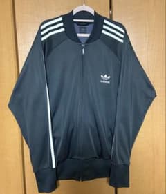 adidas アディダス ATP 復刻モデル　トラックジャケット黒×白 Lサイズのサムネイル