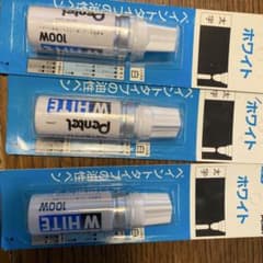pental 白油性ペン　3本のサムネイル
