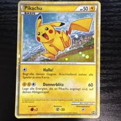 ピカチュウ(ドイツ語版) P ピカチュウワールド キラ PW - メルカリ