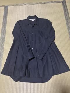 COMME des GARÇONS プリーツ長袖シャツ Sサイズのサムネイル
