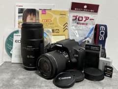 ⭐️美品⭐️新品電池⭐️Canon EOS KISS X3 & ダブルレンズセット