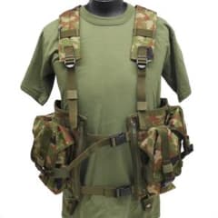 陸上自衛隊 迷彩 弾納ベスト 集約チョッキ タクティカルベスト - メルカリ