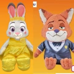 ズートピア2 FukuFuku V-BIGぬいぐるみ ニック ジュディセット - メルカリ