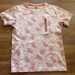 FieldCore Tシャツ ピンク 2XL ボタニカル柄 胸ポケット ワークマのサムネイル