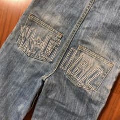 X-girl stages 2T デニムサロペットのサムネイル