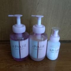 ＆PAIR シャンプー、トリートメント、ヘアミルク セットのサムネイル