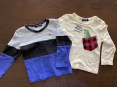 6月15日までの限定価格　クレードスコープ　長袖Tシャツ 2枚セット　90cmのサムネイル