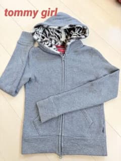 tommy girl ジップアップパーカー グレー XSのサムネイル