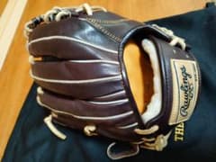 【美品】Rawlings内野手用硬式グローブ 収納袋(紐無し)付きのサムネイル