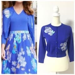 近年美品 LEONARD レオナール 美しい刺繍 カーディガン - メルカリ