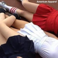 【送料込】新品 アメリカンアパレル ホワイト テニススカートのサムネイル