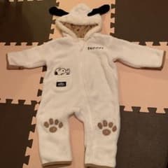 y様専用　スヌーピー♡アウター　カバーオール ロンパース　50〜70センチのサムネイル