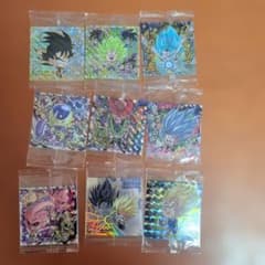 ドラゴンボール 超戦士シールウエハース 8枚セットのサムネイル