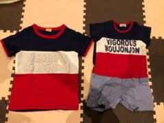 まちまち様  100Tシャツ 70ロンパース ムージョンジョンのサムネイル