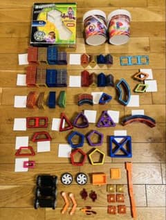 341ピース おまとめ大量セット マグフォーマー ブロック 知育玩具 