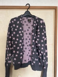 Needles スター柄 カーディガン グレー ピンクのサムネイル