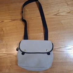 Brady グレー キャンバス ショルダーバッグのサムネイル