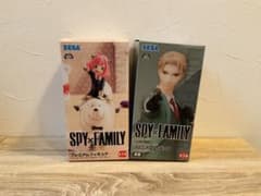 [개봉품]SPY×FAMILY 프리미엄 피규어 아냐 로이드 2장 세트