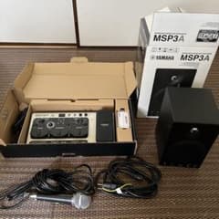 ZOOM(ズーム)ボーカルエフェクター V6 +YAMAHA スピーカー+マイク