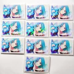 ツキウタ 女神 birthday スクエア缶バッジ 若葉のサムネイル