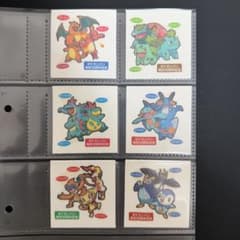 ポケモンパンシール 発売10周年記念 6枚セット 希少 デコキャラシール