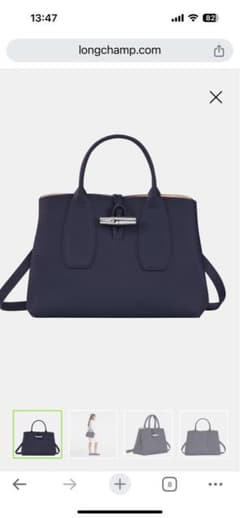 ロンシャン LONGCHAMP ロゾ 2WAY ネイビーのサムネイル
