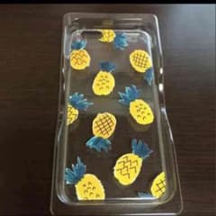 iPhone6/6s パイナップル柄クリアケースのサムネイル