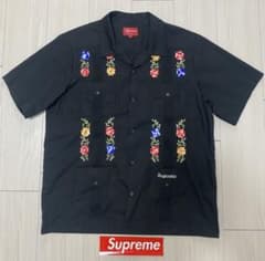 M Supreme Flowers Guayabera S/S Shirt - メルカリ